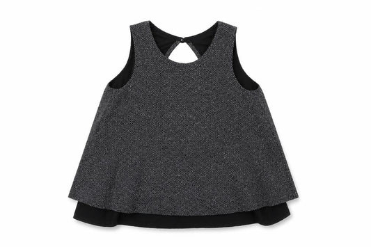 F&F  Girls Grey   Basic Tank Size 10-11 Years