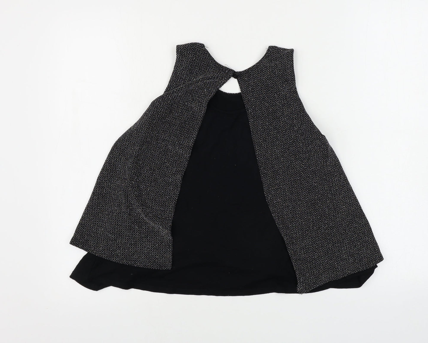 F&F  Girls Grey   Basic Tank Size 10-11 Years