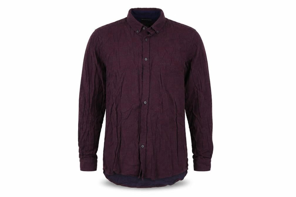 F&F  Mens Red    Button-Up Size M