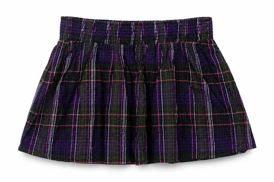 H&M Womens Black Check  A-Line Skirt Size 30 in