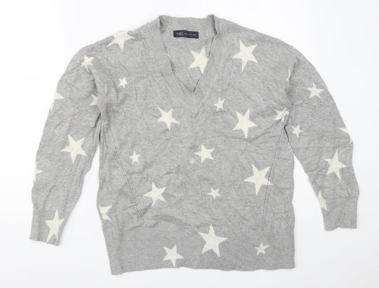 Marks and Spencer Womens Grey   Pullover Jumper Size XS