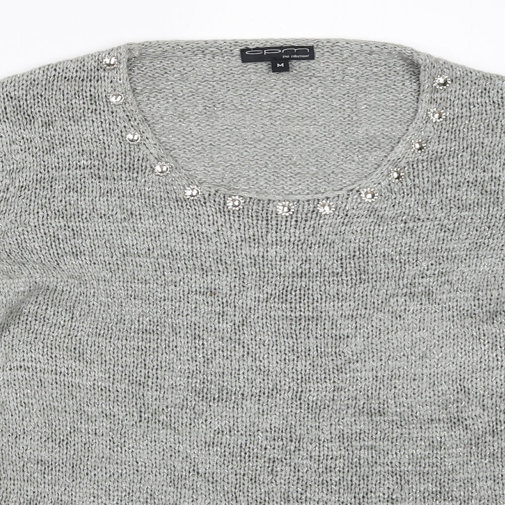 CPM Collection Womens Grey   Pullover Jumper Size M