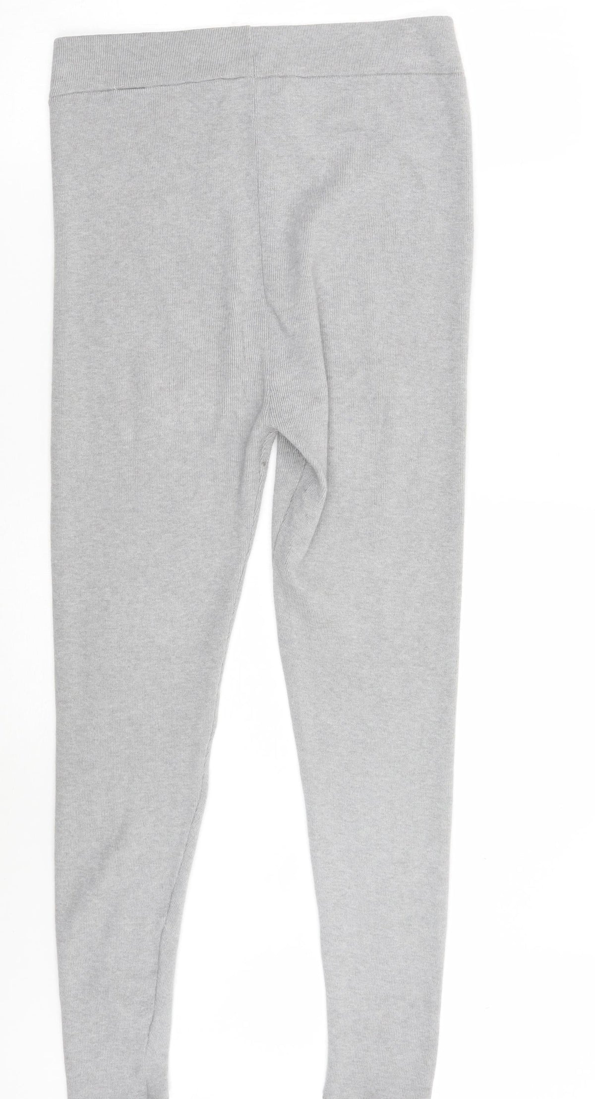 Marks & Spencer Womens Grey   Capri Leggings Size L L28 in