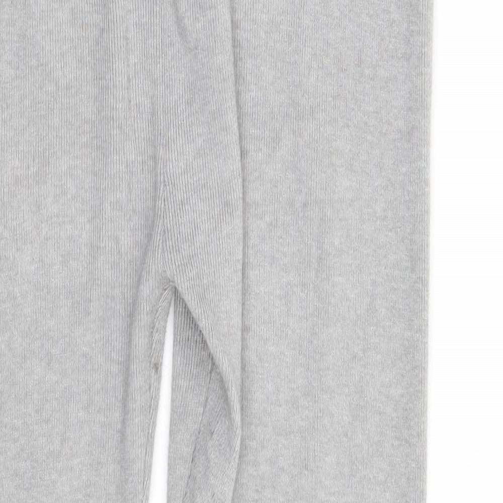Marks & Spencer Womens Grey   Capri Leggings Size L L28 in