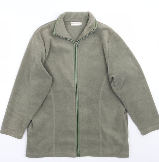 Bonmarché Womens Green   Jacket Coat Size S