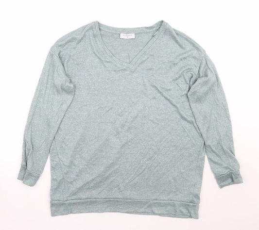 Papaya Womens Green   Pullover Jumper Size 10