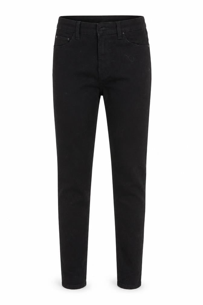 Denim & Co. Womens Black   Skinny Jeans Size 12 L28 in