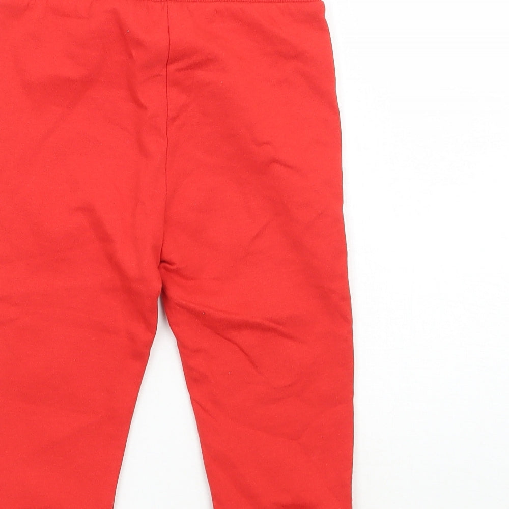 So cute Baby Red   Sweatpants Trousers Size 9 Months