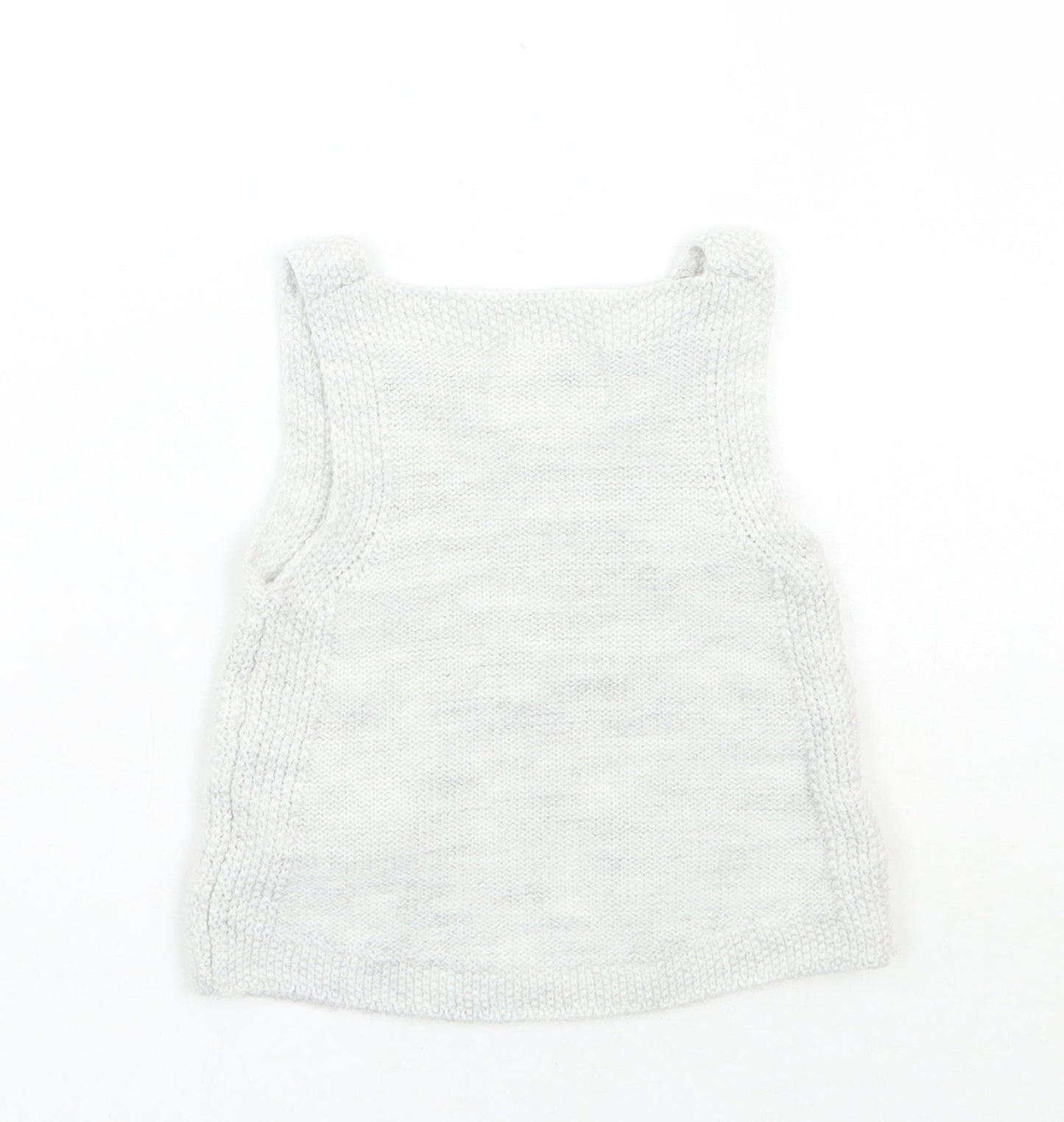 F&F Girls Grey   Basic Tank Size 0-3 Months