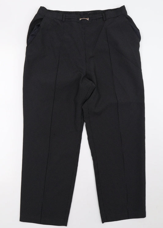Marks and Spencer Womens Grey   Trousers  Size 14 L38 in