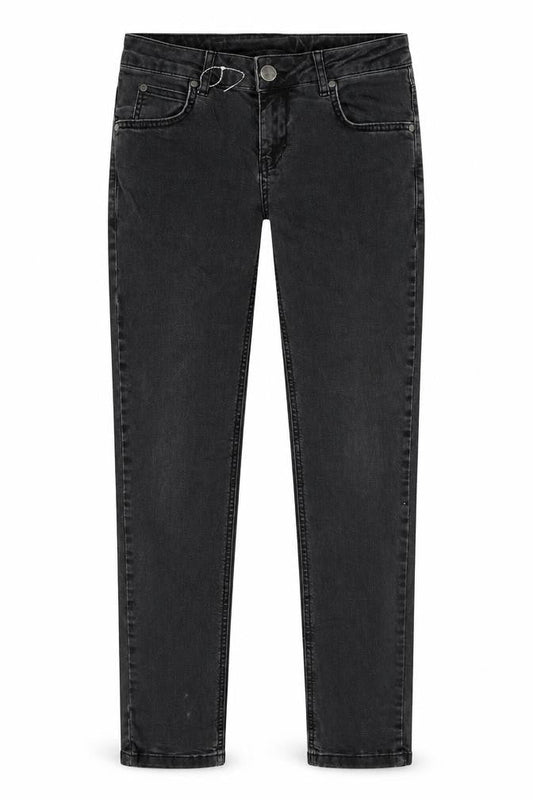 hound Girls Grey  Damask Straight Jeans Size 12 Years