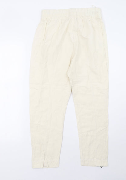 whiite Womens White   Trousers  Size 10 L26 in