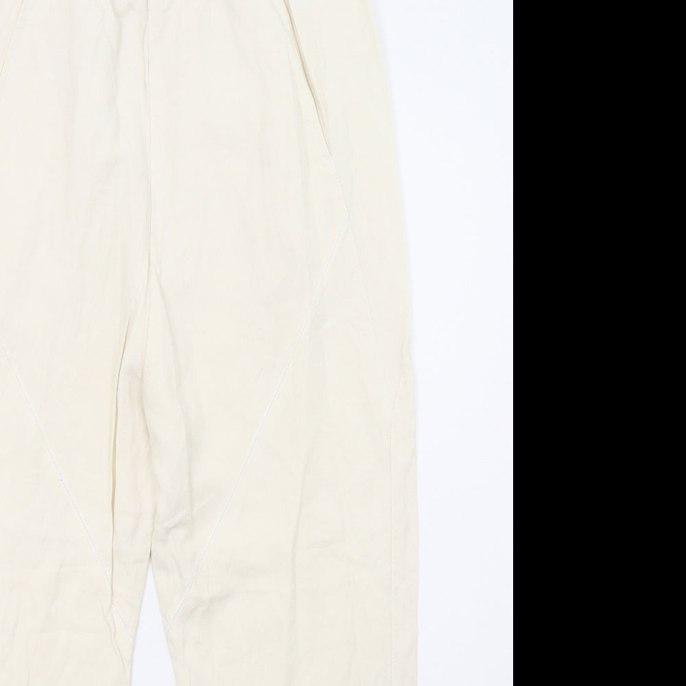 whiite Womens White   Trousers  Size 10 L26 in