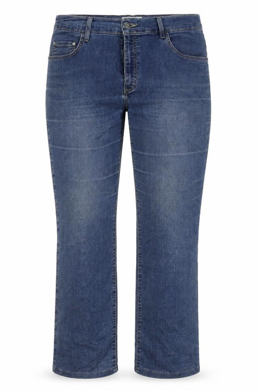 Pioneer Womens Blue  Denim Straight Jeans Size 32 L29 in