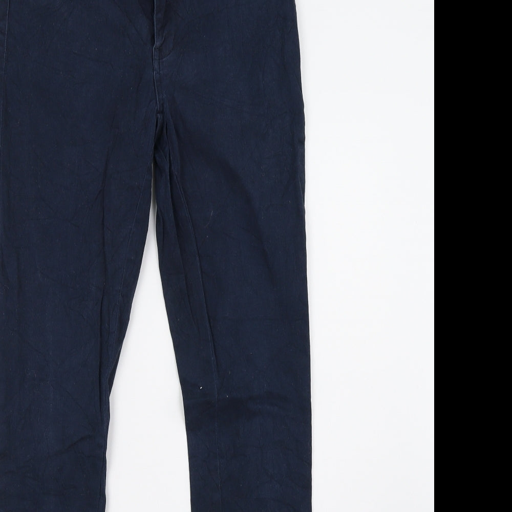 jaqueline deyong Womens Blue   Trousers  Size M L33 in