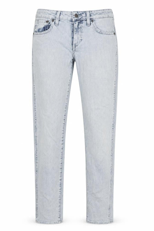 sqin Womens Blue  Denim Straight Jeans Size 10 L32 in