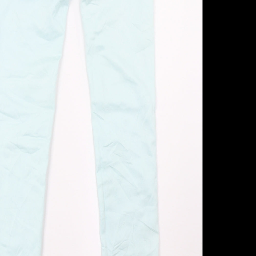 by sasha Womens Green  Denim Straight Jeans Size 8 L32 in