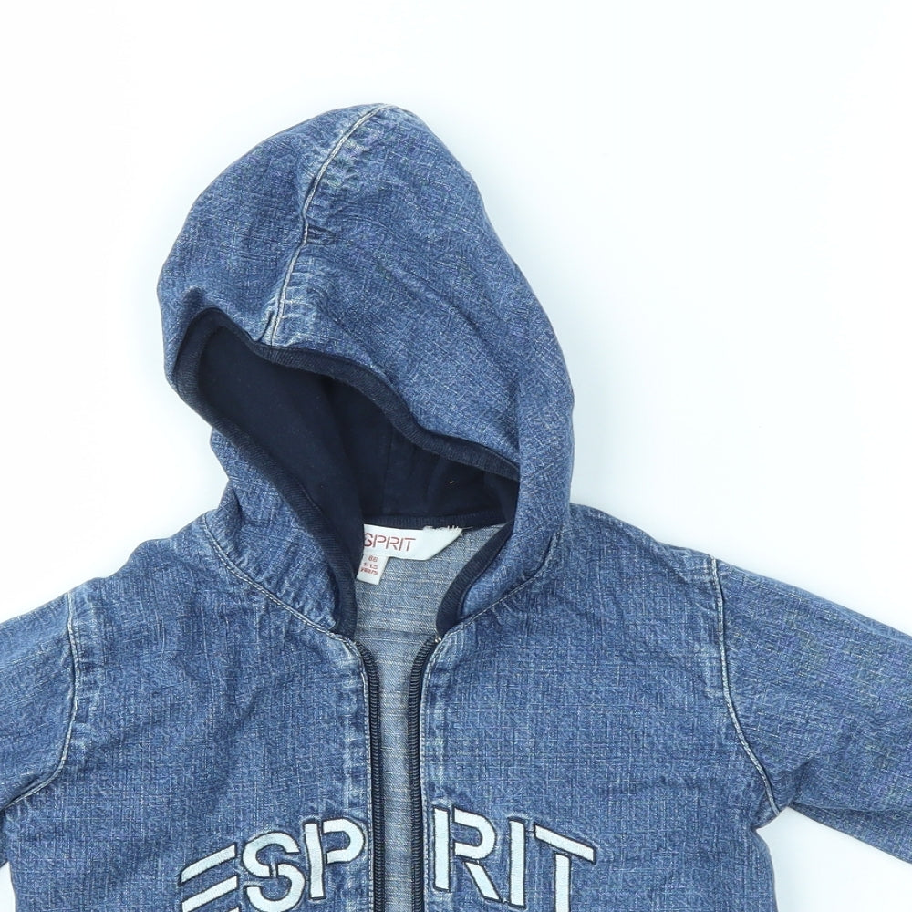 Esprit Baby Blue   Full Zip Jumper Size 18-24 Months
