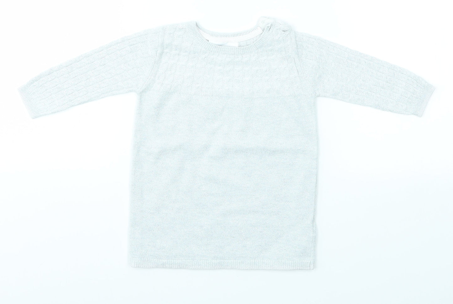 the little white company  Grey   Pullover Jumper Size 0-3 Months