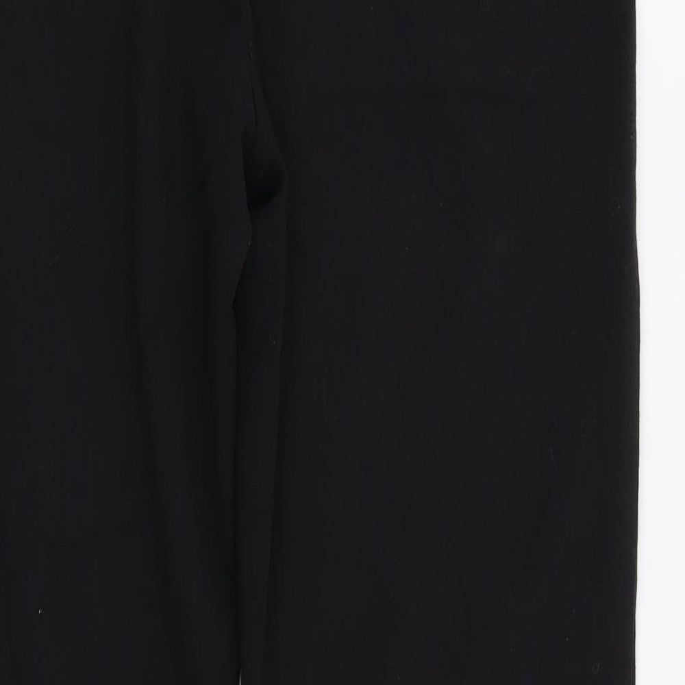 M&S Womens Black   Dress Pants Trousers Size 10 L29 in