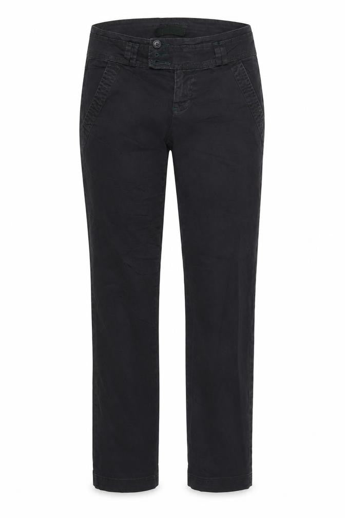 Preworn Womens Black   Trousers  Size 8 L28 in