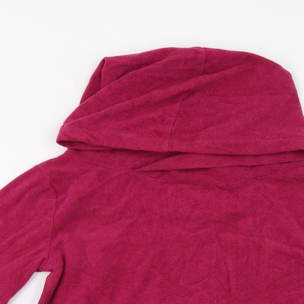TU Womens Pink   Pullover Hoodie Size 10