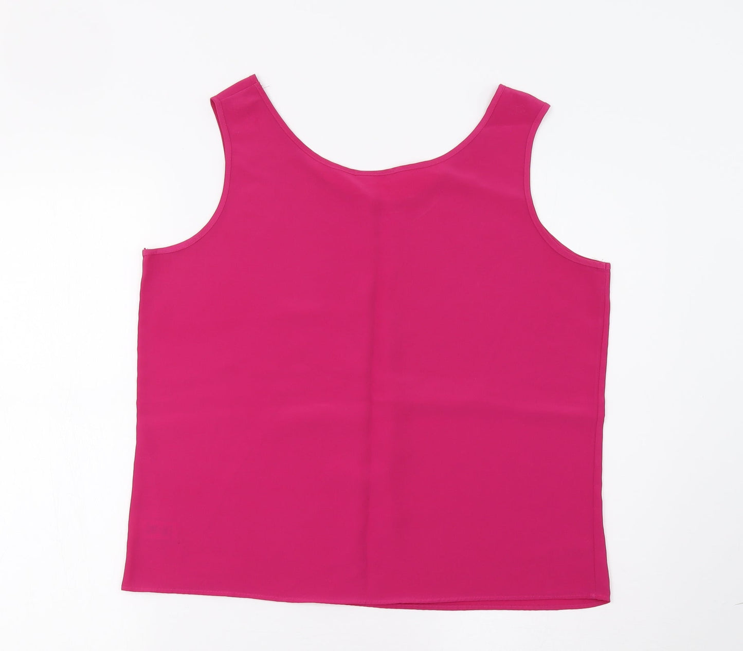Preworn Womens Pink   Basic Tank Size 14