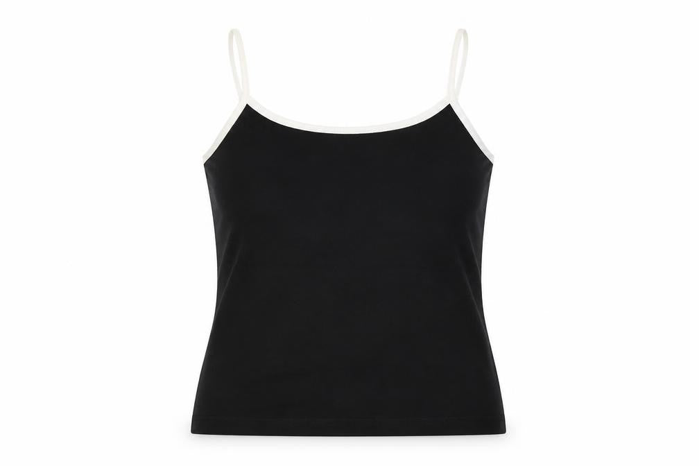 Lady M Womens Black   Camisole Tank Size L