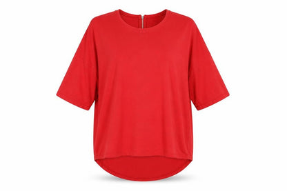 Peacocks Womens Red   Basic Blouse Size 12