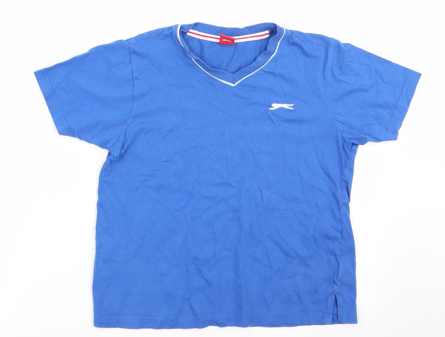 Slazenger Boys Blue   Basic T-Shirt Size 7-8 Years