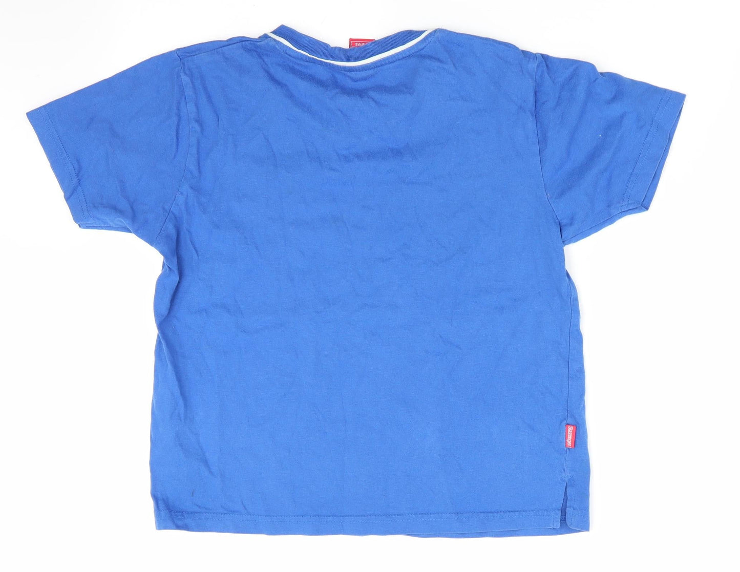 Slazenger Boys Blue   Basic T-Shirt Size 7-8 Years