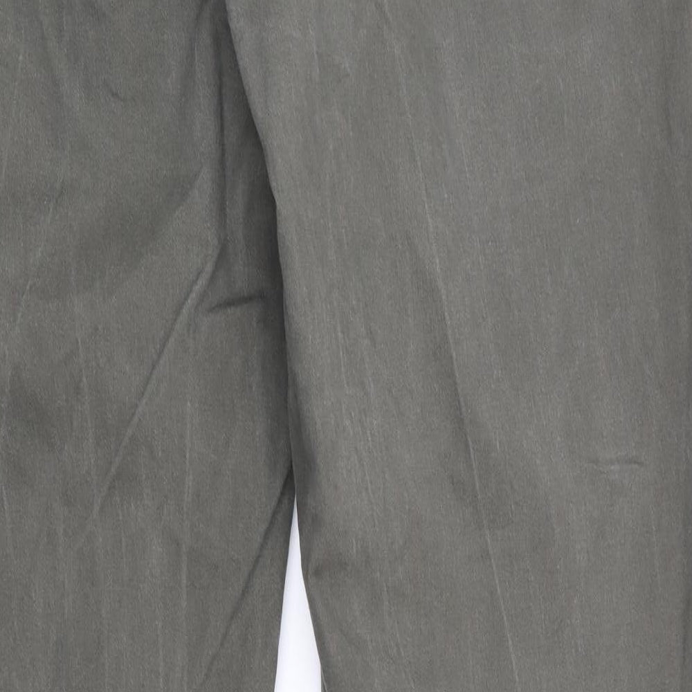 Burtons Menswear Womens Green   Straight Jeans Size 34 in L29 in