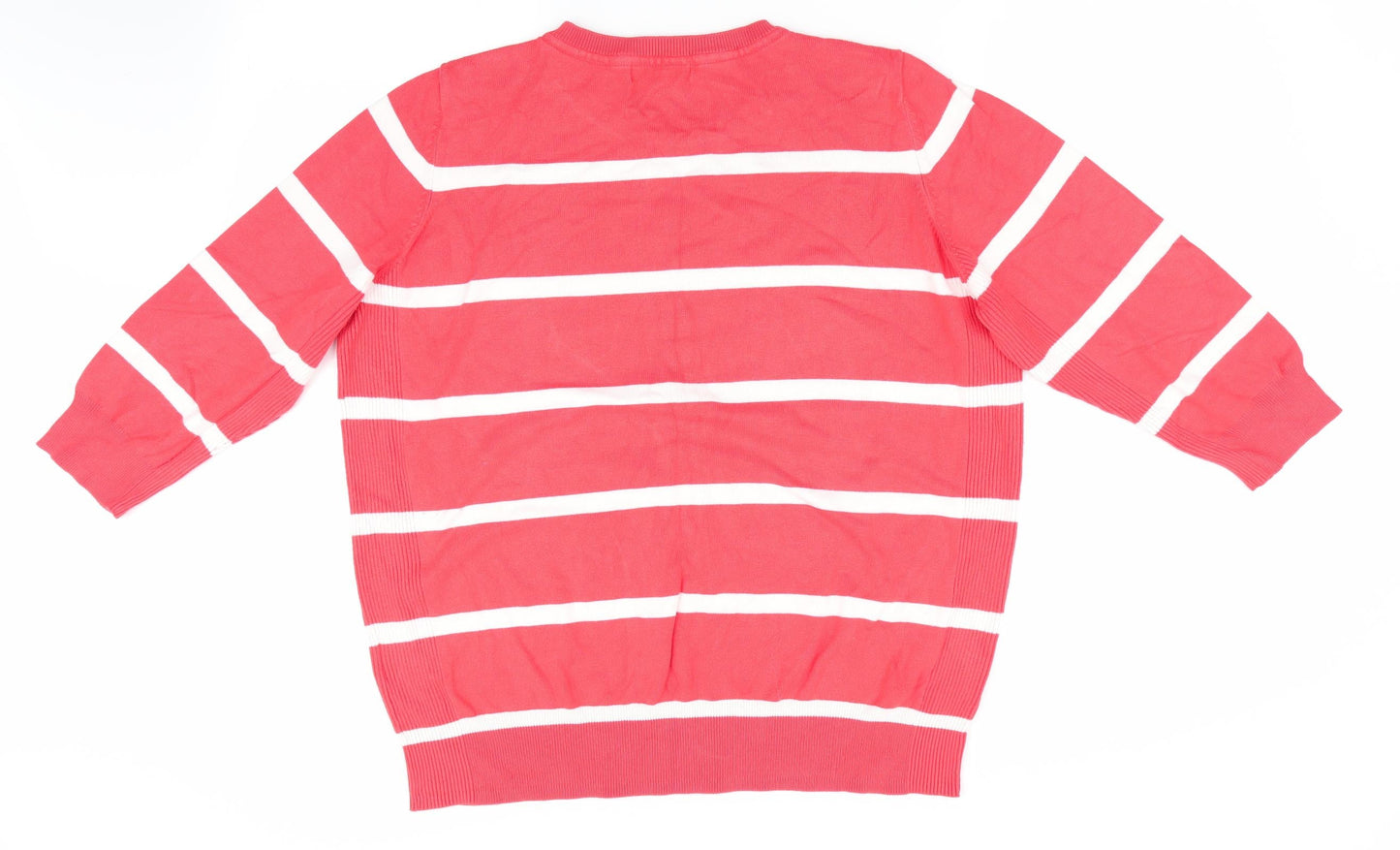 The Collection by Debenhams Womens Orange Striped  Pullover Jumper Size 20