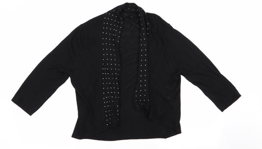 H&M Womens Black   Cardigan Jumper