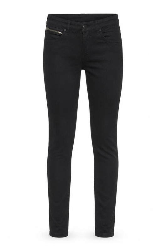 NEVER DENIM Womens Black   Skinny Jeans Size 28 in L23 in
