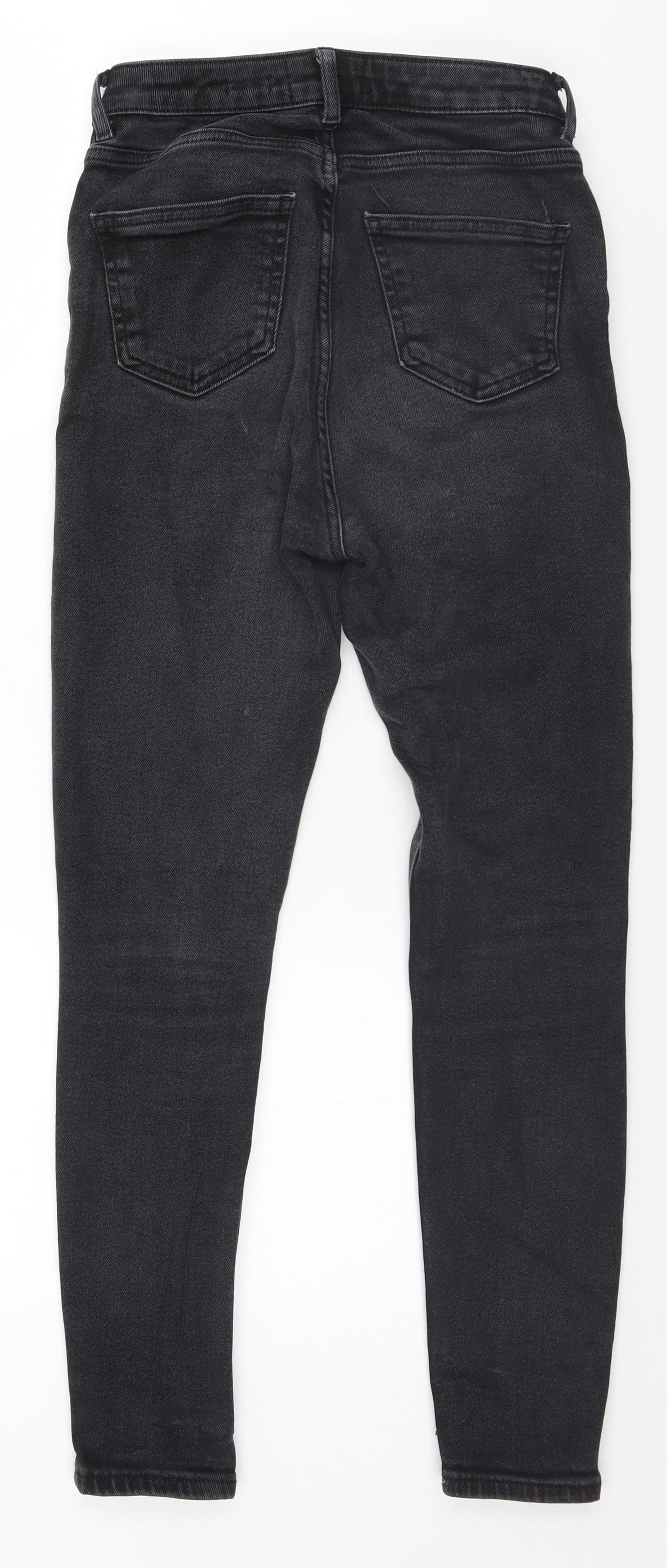 Disco Womens Black   Straight Jeans Size 8 L26 in