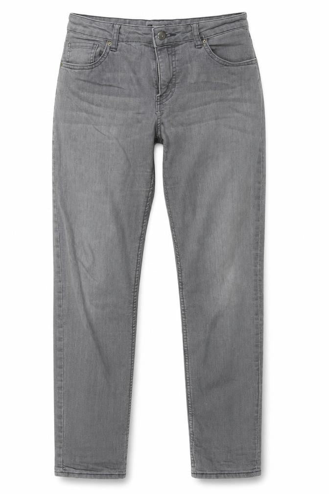 H&M Womens Grey   Straight Jeans Size 8 L28 in