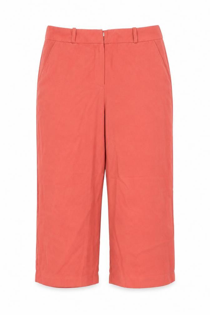 George Womens Red   Cropped Trousers Size 8 L20 in