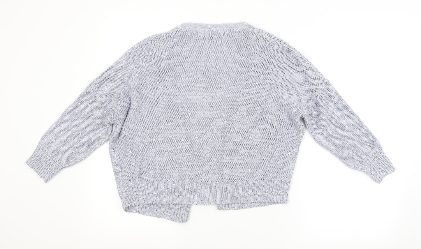M&S Womens Blue   Cardigan Jumper Size 12