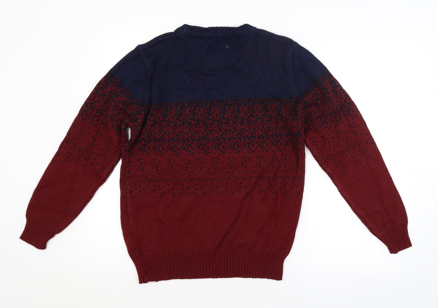 Fabric Mens Multicoloured   Pullover Jumper Size S