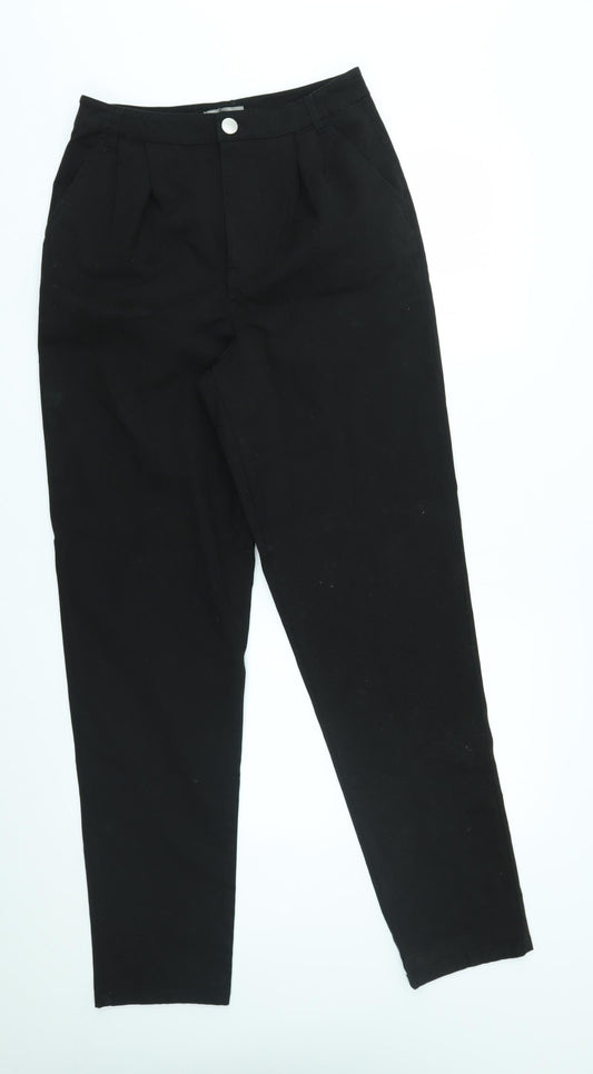 ASOS Womens Black   Trousers  Size 10 L31 in