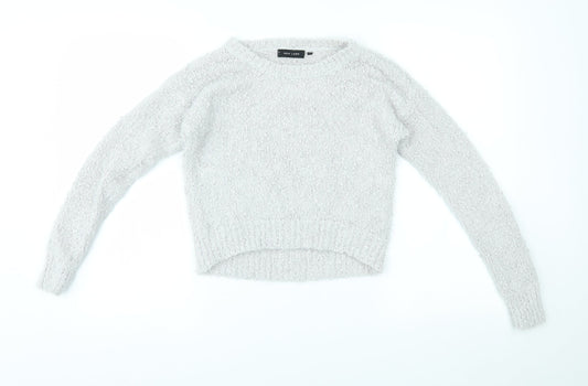 New Look Womens Grey   Pullover Jumper Size 8
