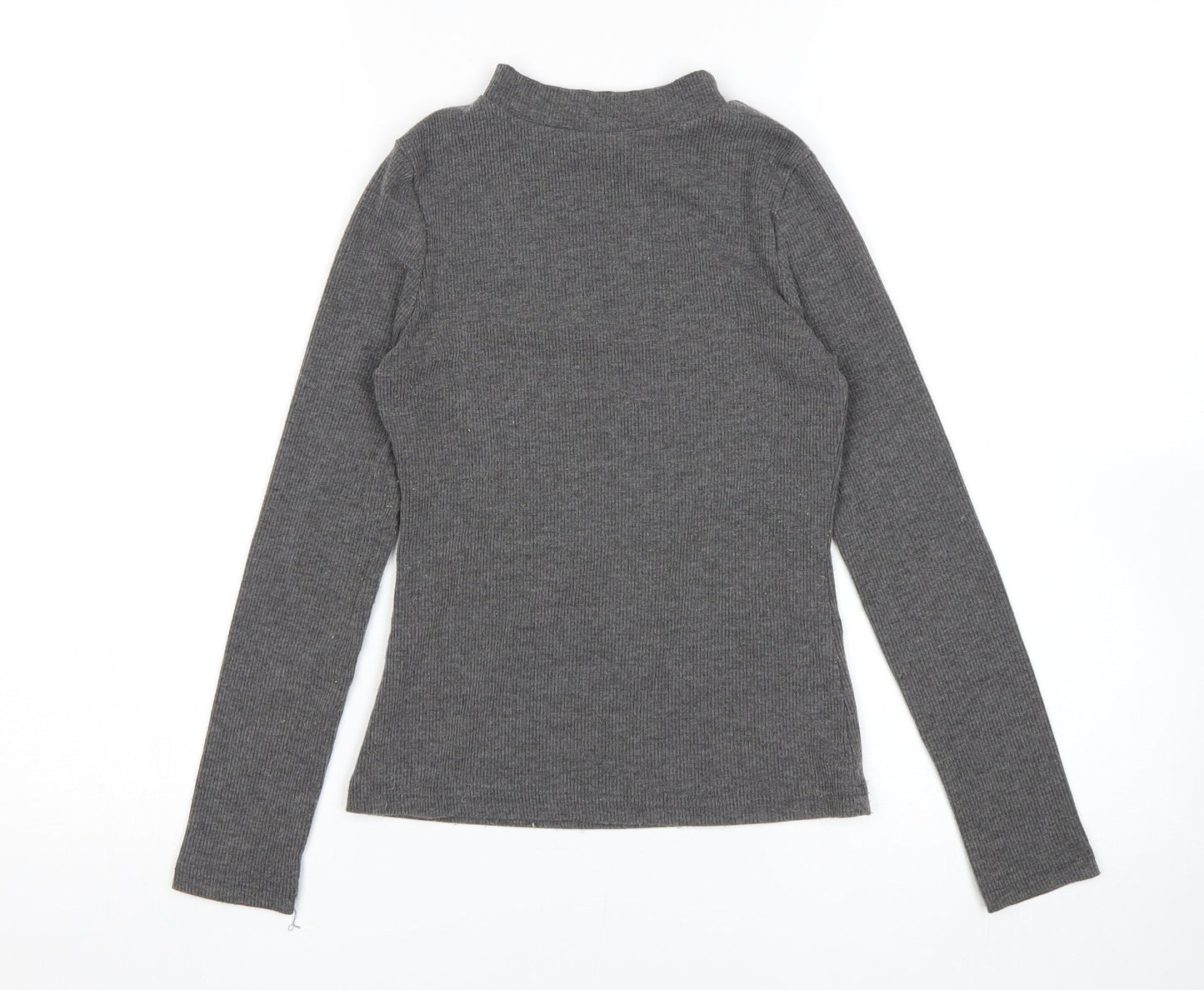 Matalan Girls Grey   Pullover Jumper Size 10 Years