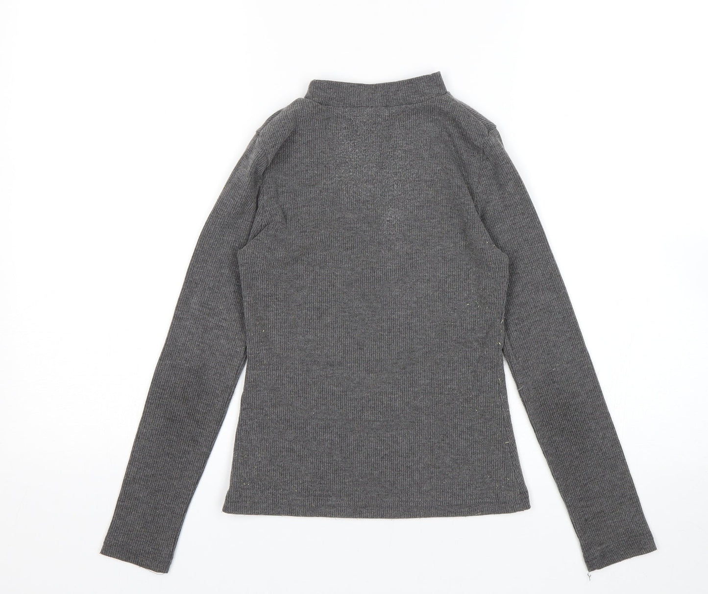 Matalan Girls Grey   Pullover Jumper Size 10 Years