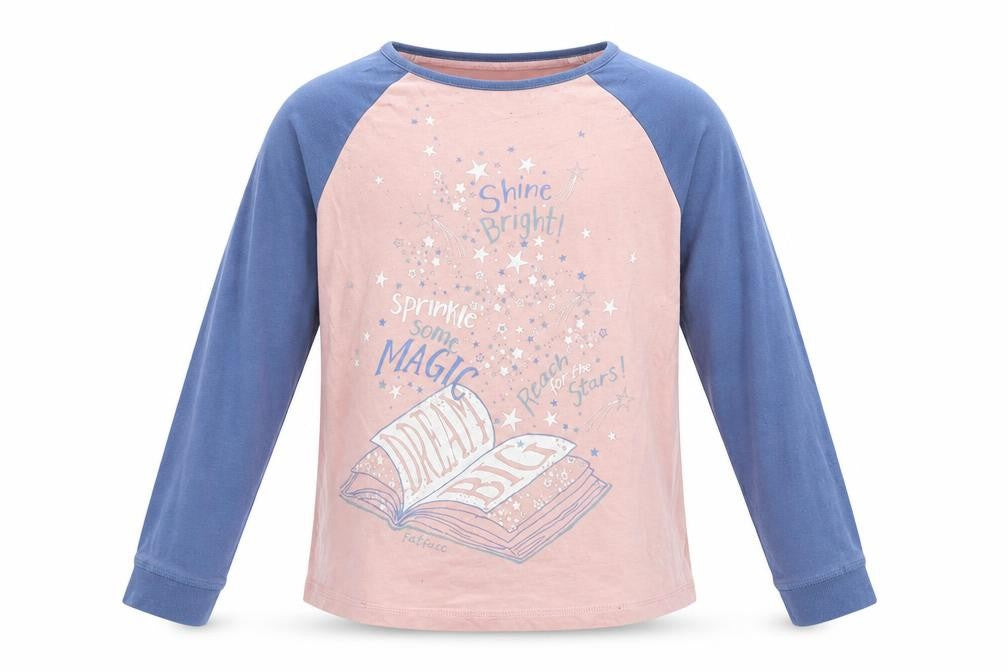 Fatface Girls Multicoloured   Top Pyjama Top Size 8-9 Years