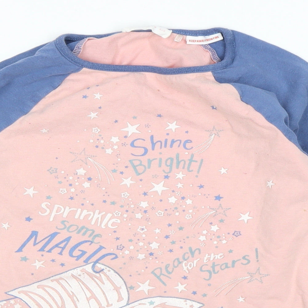 Fatface Girls Multicoloured   Top Pyjama Top Size 8-9 Years