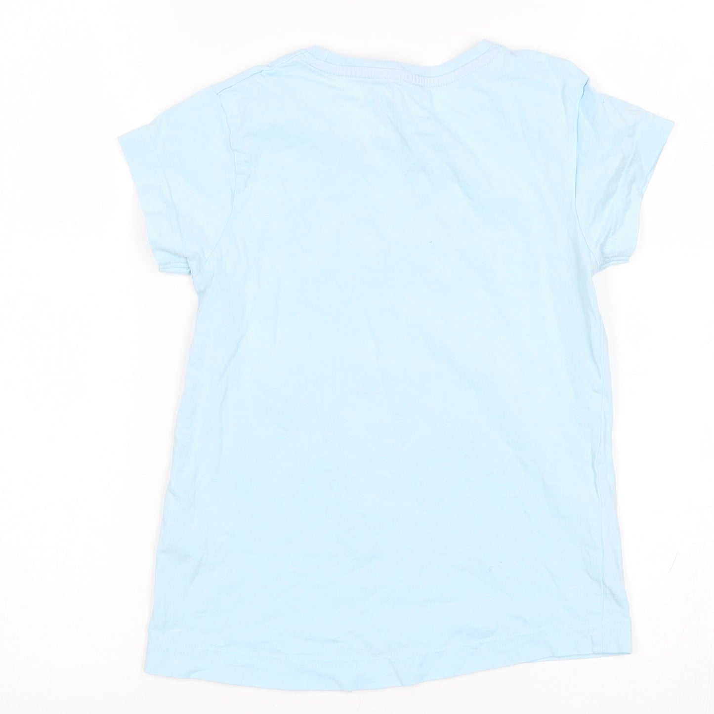 Matalan Girls Blue   Top Pyjama Top Size 8 Years  - Unicorn