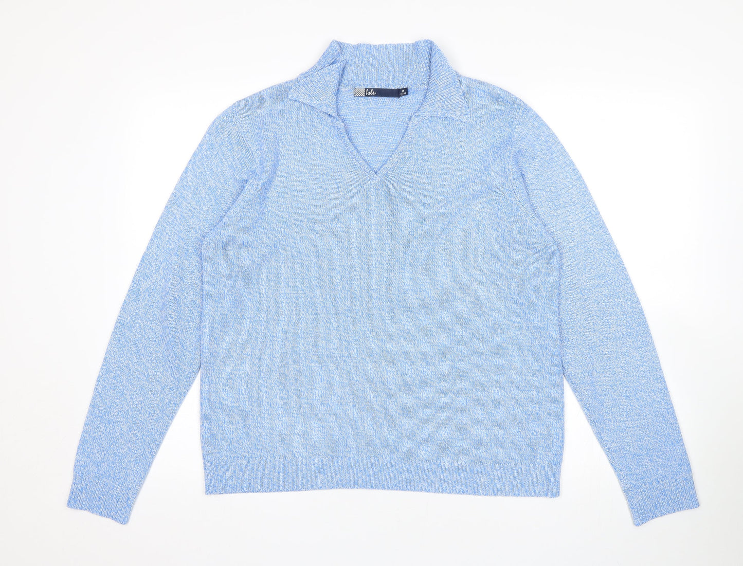 Ble Womens Blue   Pullover Jumper Size M