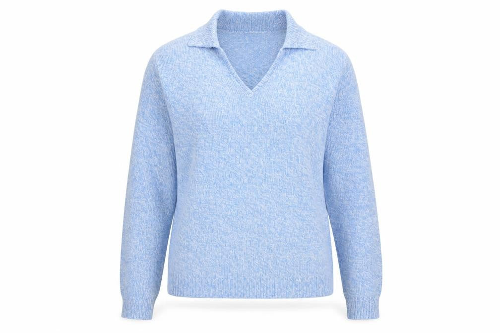 Ble Womens Blue   Pullover Jumper Size M