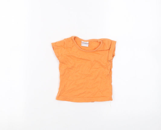 NEXT Baby Orange   Basic T-Shirt Size 3-6 Months